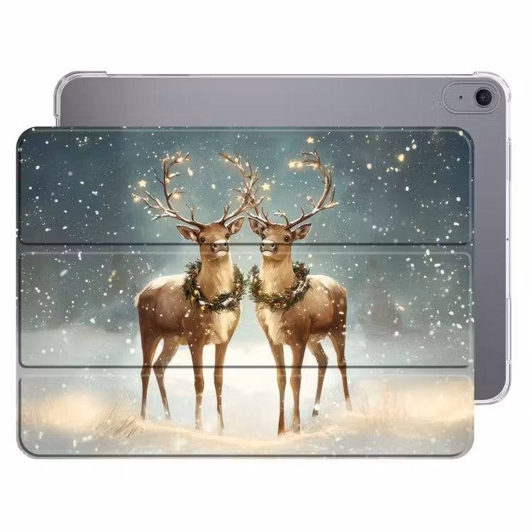 iPad hoes - Kerstmagie - Winterwoud - Rendier — 1