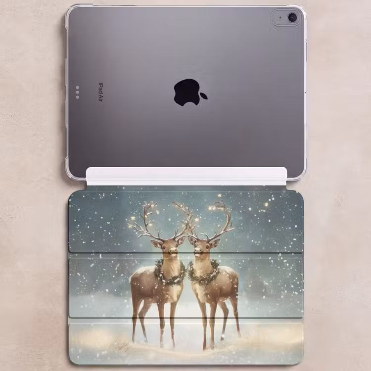 iPad hoes - Kerstmagie - Winterwoud - Rendier — 6
