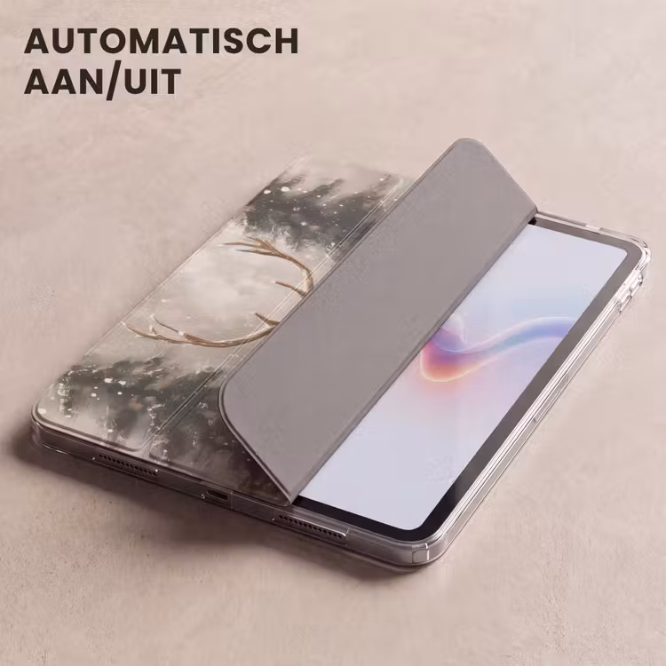 iPad hoes - Winter - Bos - Rendier - Donker — 5