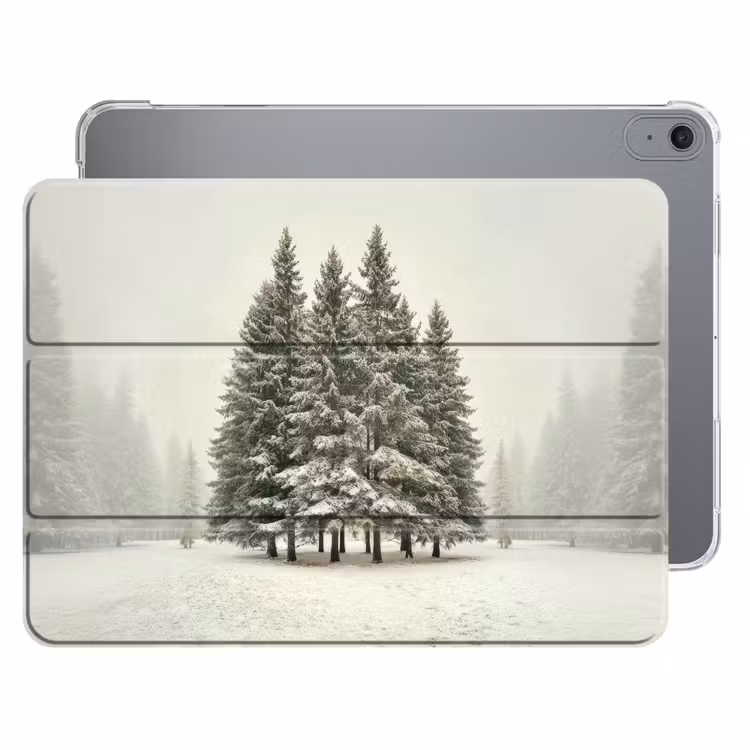 iPad hoes - Bomen - Sneeuw - Wit — 1