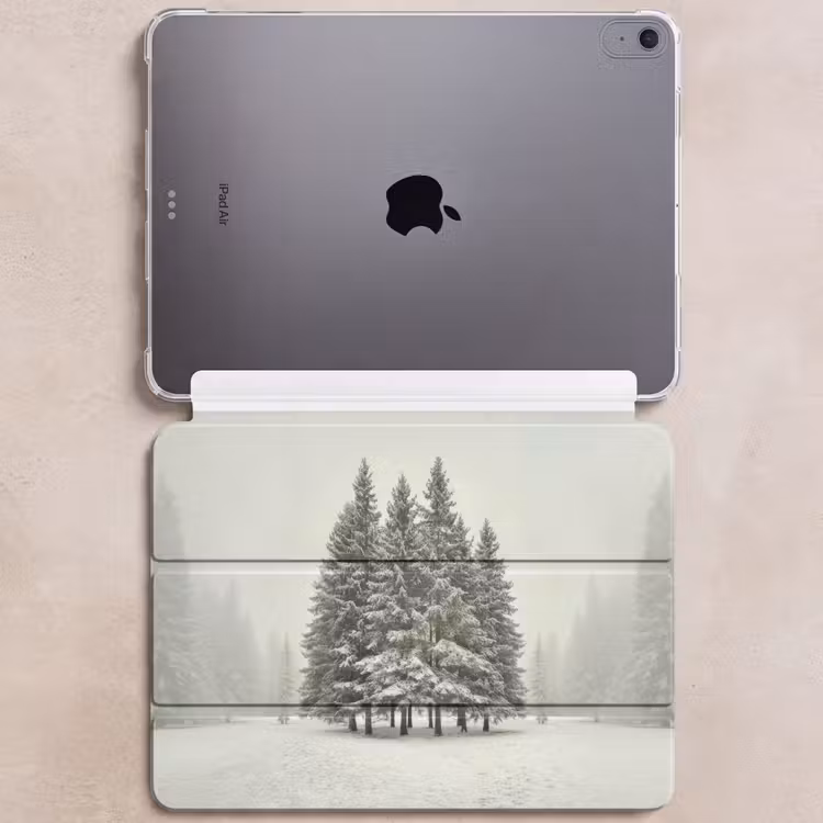 iPad hoes - Bomen - Sneeuw - Wit — 6