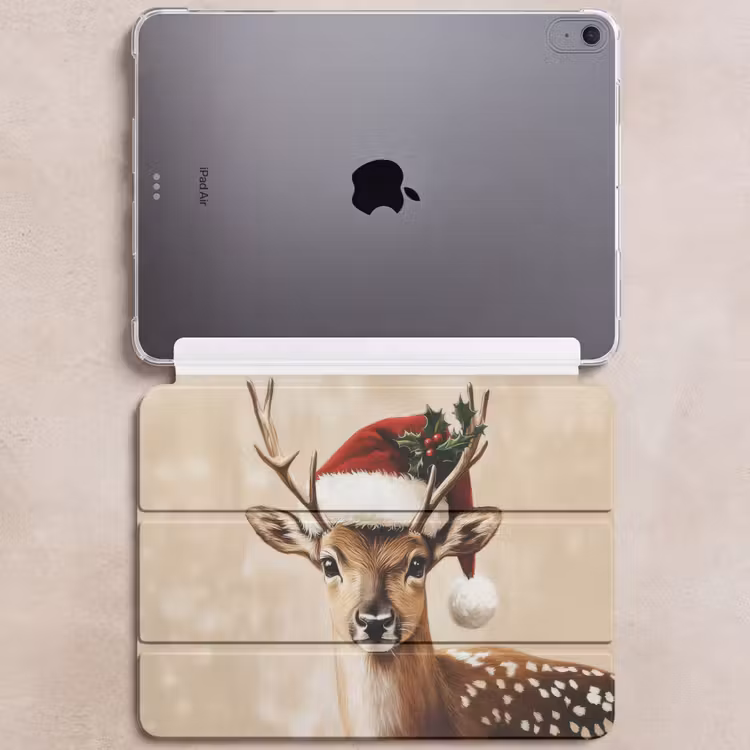 iPad hoes - Kerst - Hert - Gewei - Rood — 6