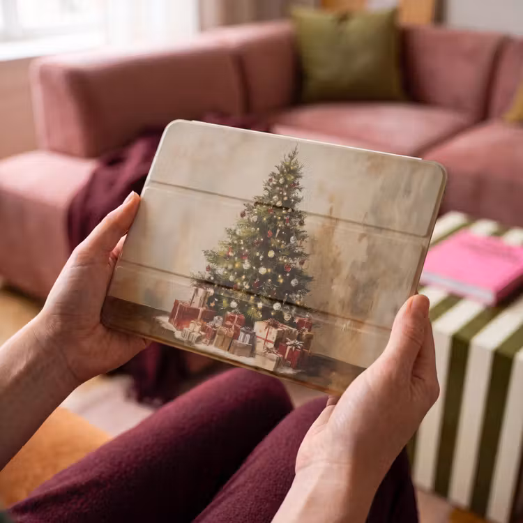 iPad hoes - Kerstboom - Versierd - Kleurrijk — 4