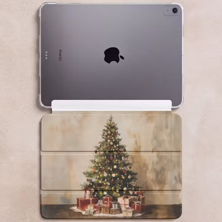 iPad hoes - Kerstboom - Versierd - Kleurrijk — 6
