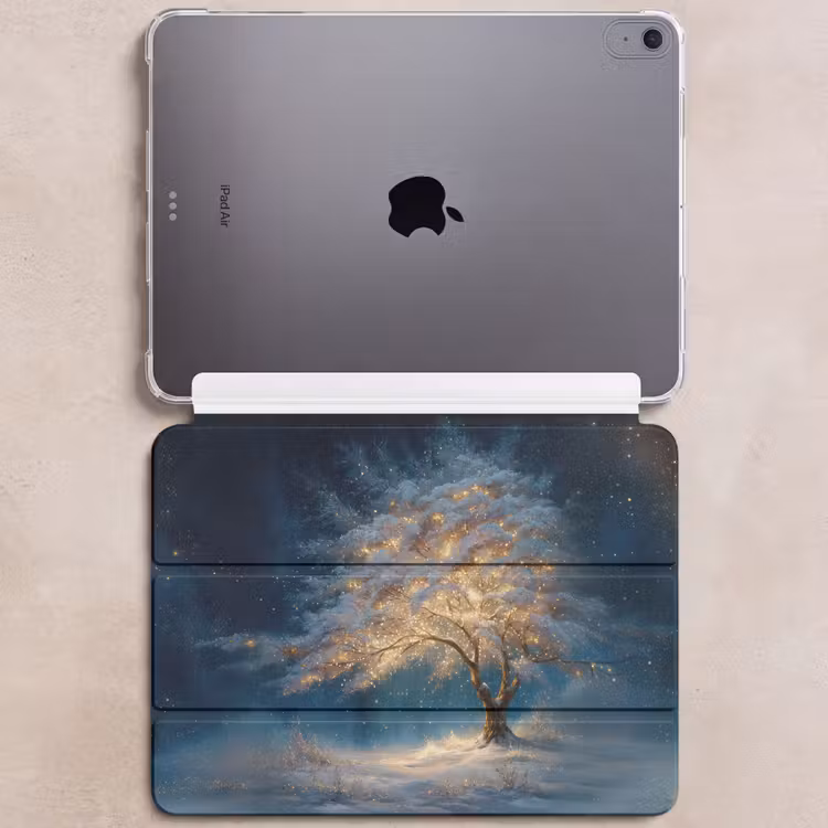 iPad hoes - Levensboom - Nacht - Donker - Blauw — 6
