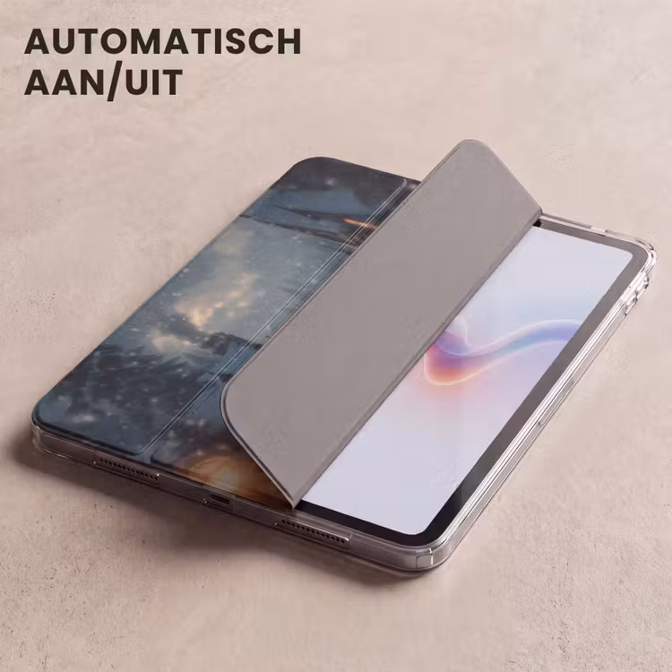 iPad hoes - Winterdorp - Sneeuw - Donker — 5