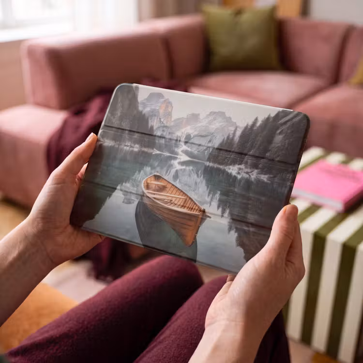 iPad hoes - Boot - Bergen - Natuur - Water — 4