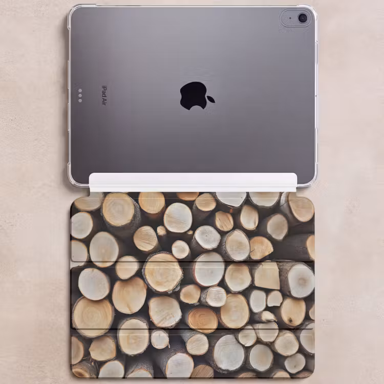 iPad hoes - Hout - Boomstammen - Textuur — 6