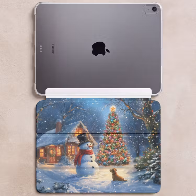 iPad hoes - Kerstwonder - Winteravond - Kleurrijk — 6
