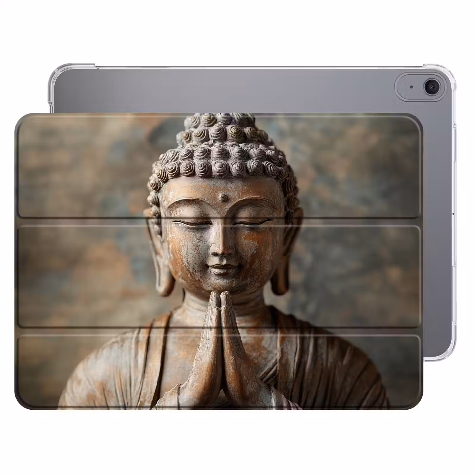 iPad hoes - Boedha - Beeld - Bruin - Rust — 1