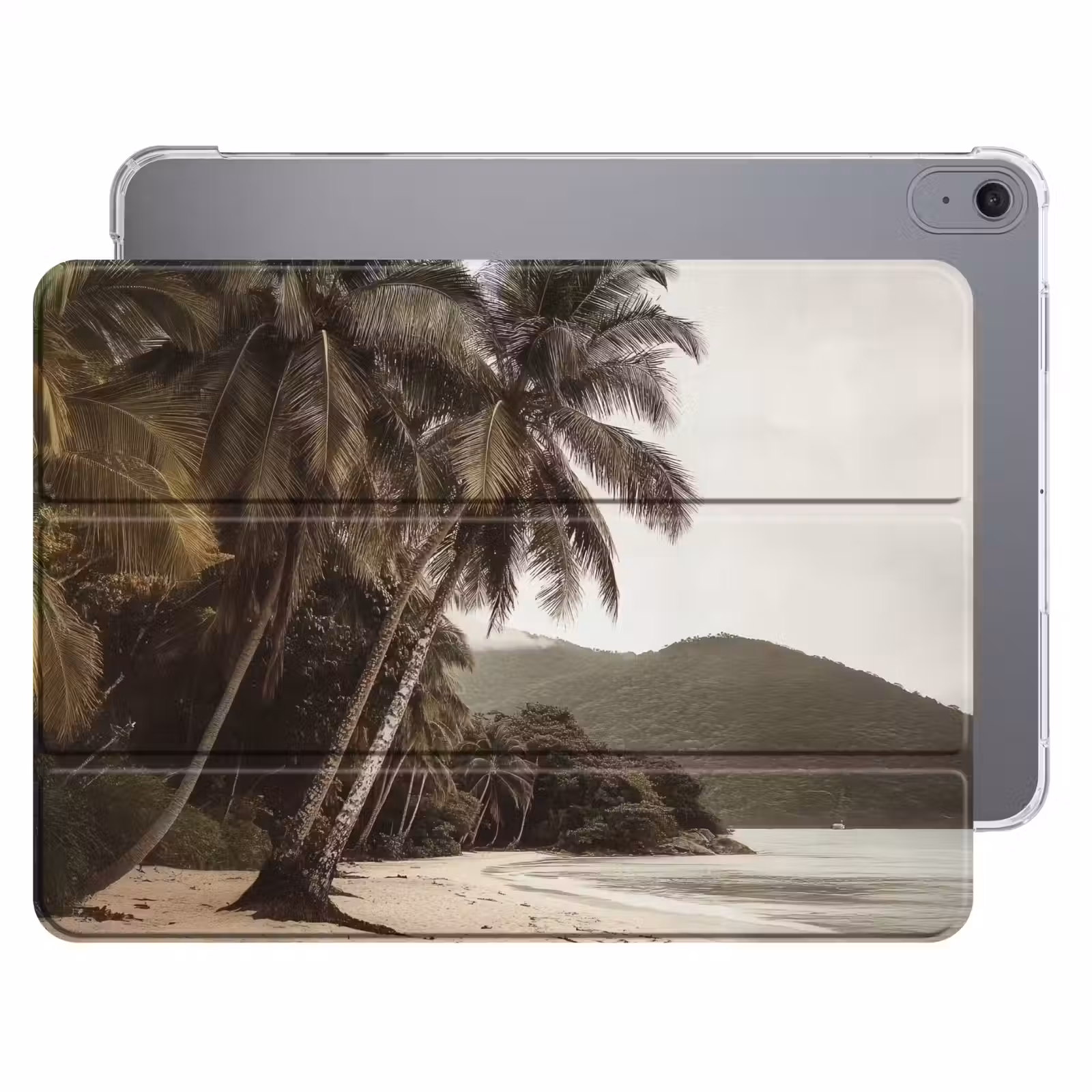 iPad hoes - Eiland - Palmboom - Zee — 1