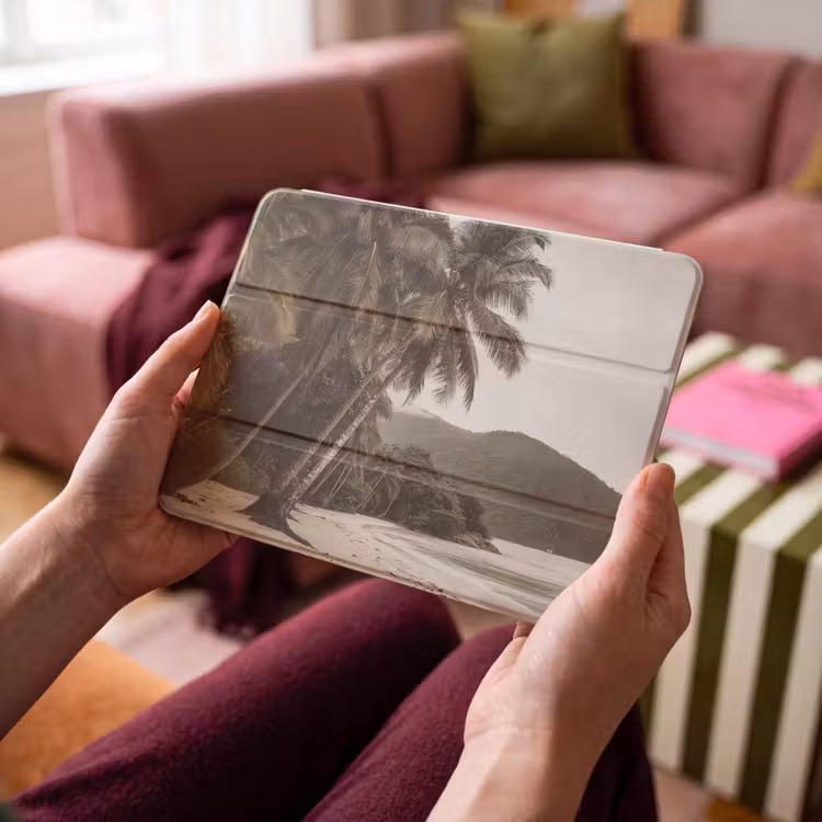 iPad hoes - Eiland - Palmboom - Zee — 4
