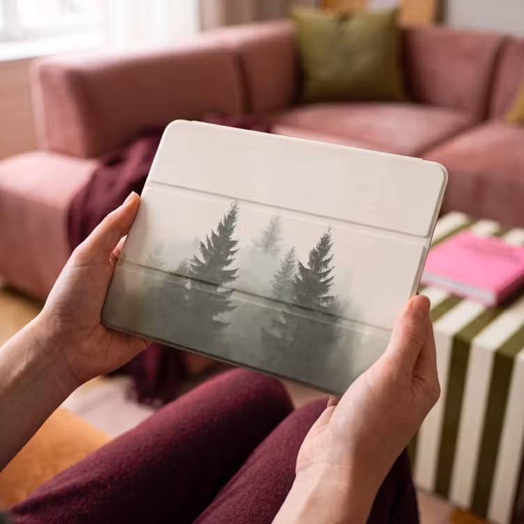 iPad hoes - Sparren - Bomen - Groen - Beige — 4
