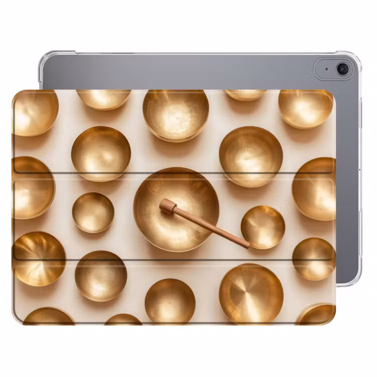 iPad hoes - Symmetrisch - Goud - Brons - Balans — 1