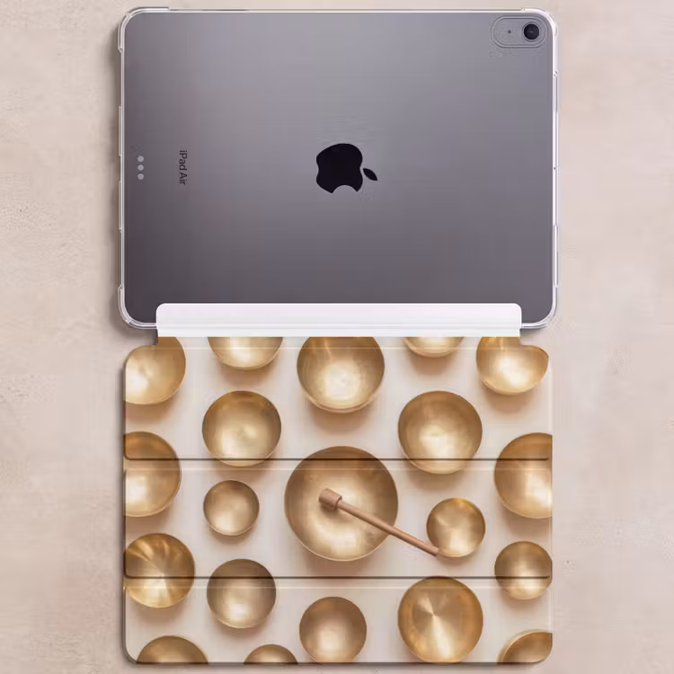 iPad hoes - Symmetrisch - Goud - Brons - Balans — 6