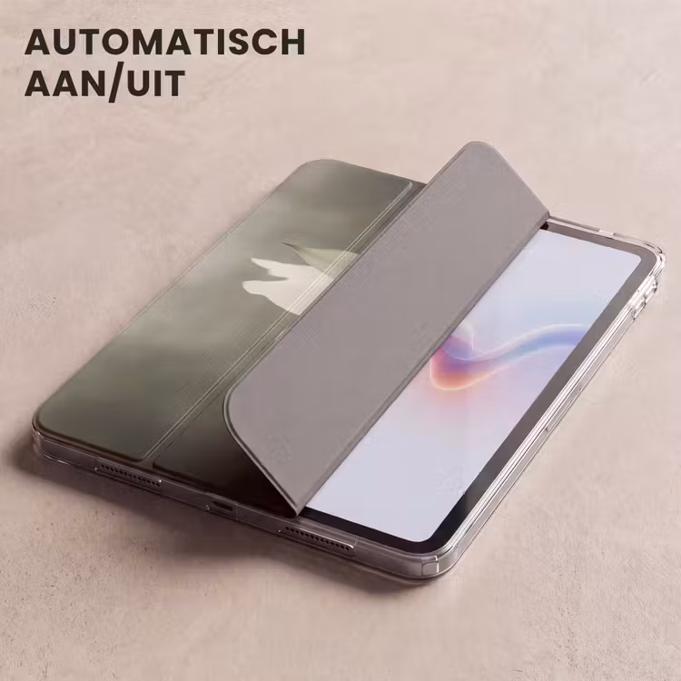 iPad hoes - Wit - Lotus - Donker - Bloem — 5