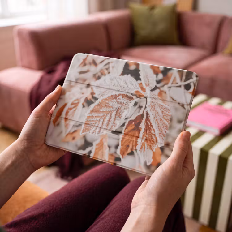 iPad hoes - Bladeren - IJs - Winter - Natuur — 4