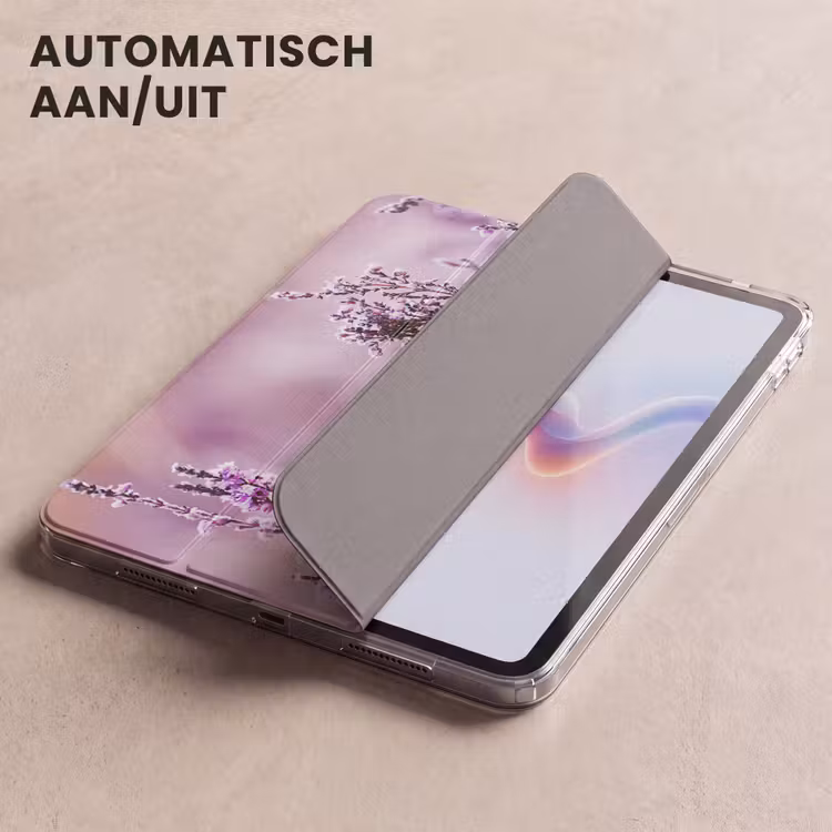 iPad hoes - Lavendel - Winter - Bloemen - Paars — 5