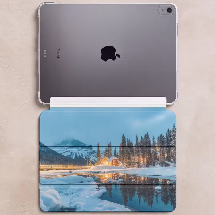 iPad hoes - Winterlandschap - Natuur - Huis - Bergen - Sneeuw — 6