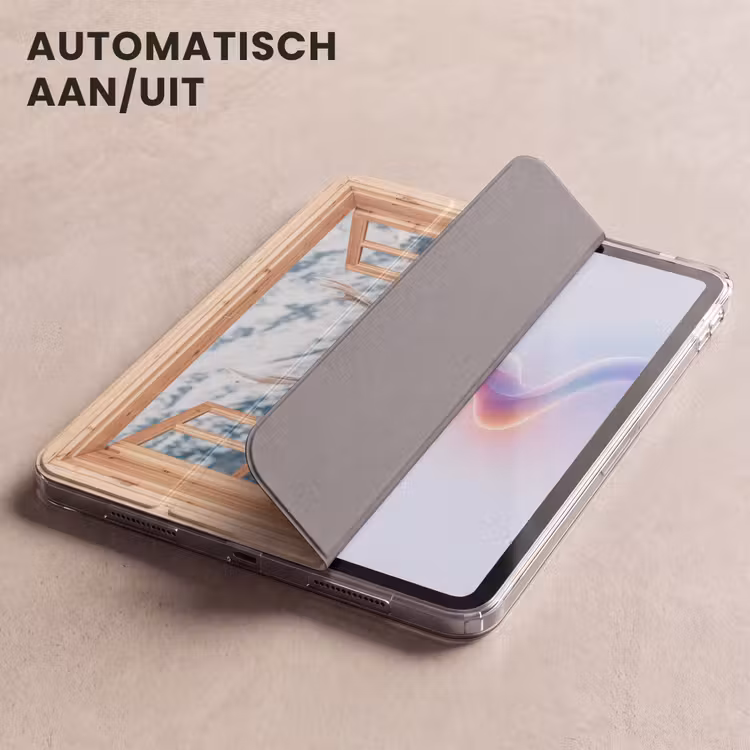 iPad hoes - Doorkijk - Hert - Landschap - Winter - Natuur - Dieren - Bergen — 5