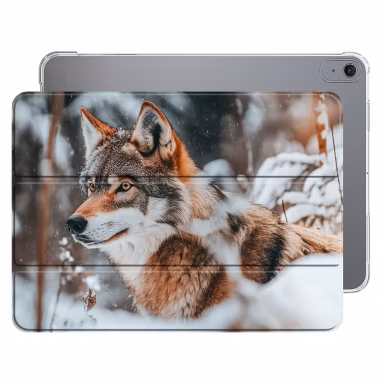 iPad hoes - Wolf - Sneeuw - Winter - Dieren - Natuur - Sneeuw — 1