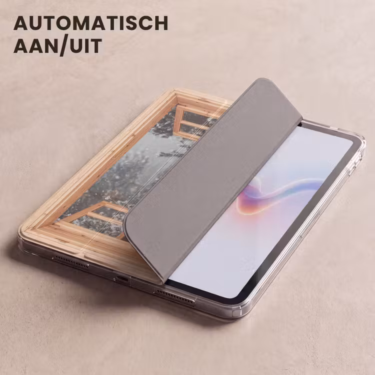 iPad hoes - Bos - Winter - Bomen - Natuur - Pad - Doorkijk — 5