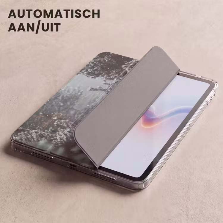 iPad hoes - Bos - Winter - Bomen - Natuur - Pad - Sneeuw — 5