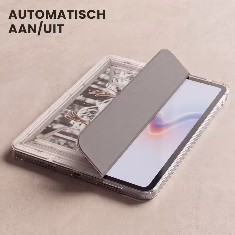 iPad hoes - Doorkijk - Hert - Sneeuw - Winter - Bos - Dieren - Natuur — 5