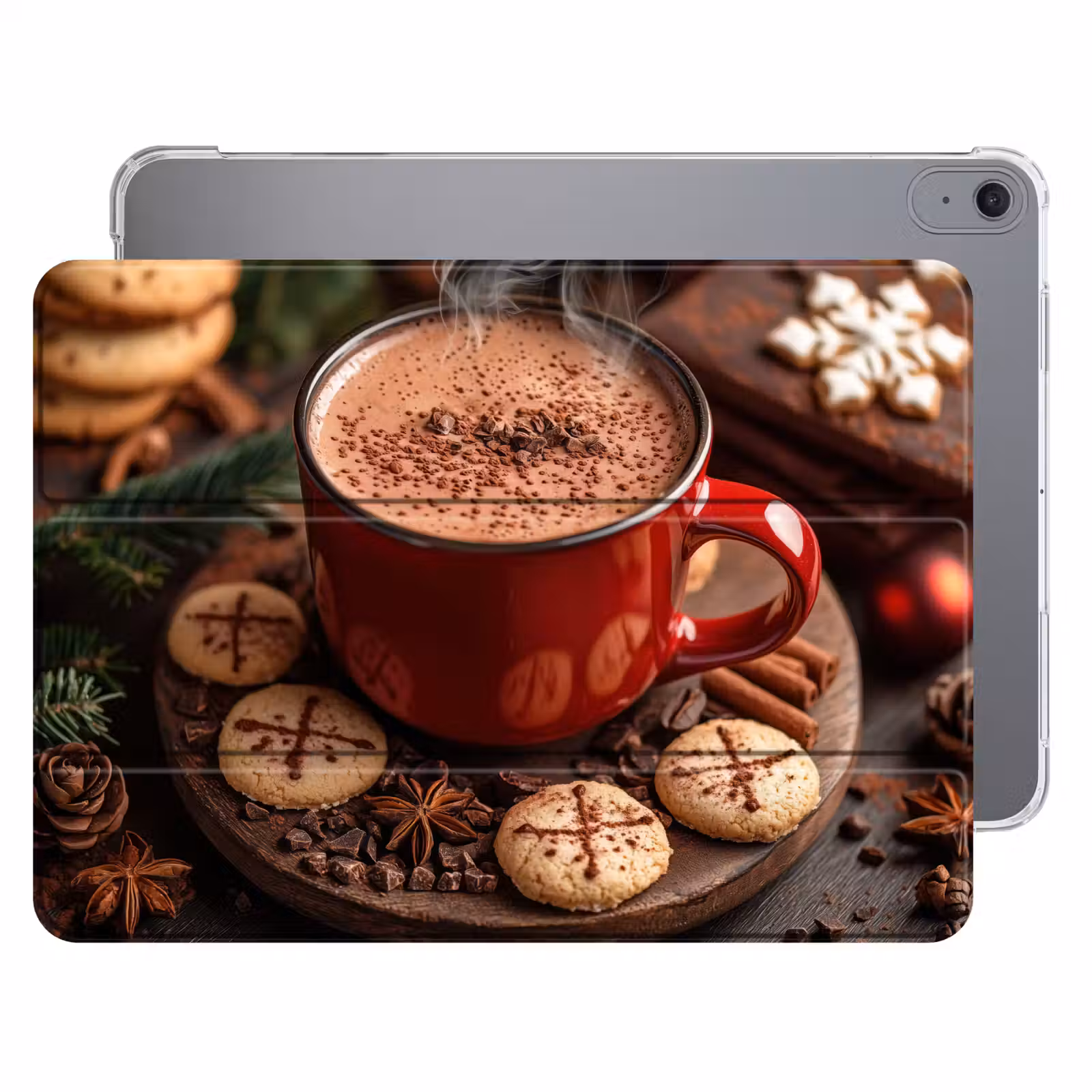 iPad hoes - Chocolademelk - Mok - Winter - Kerst - Gezelligheid — 1