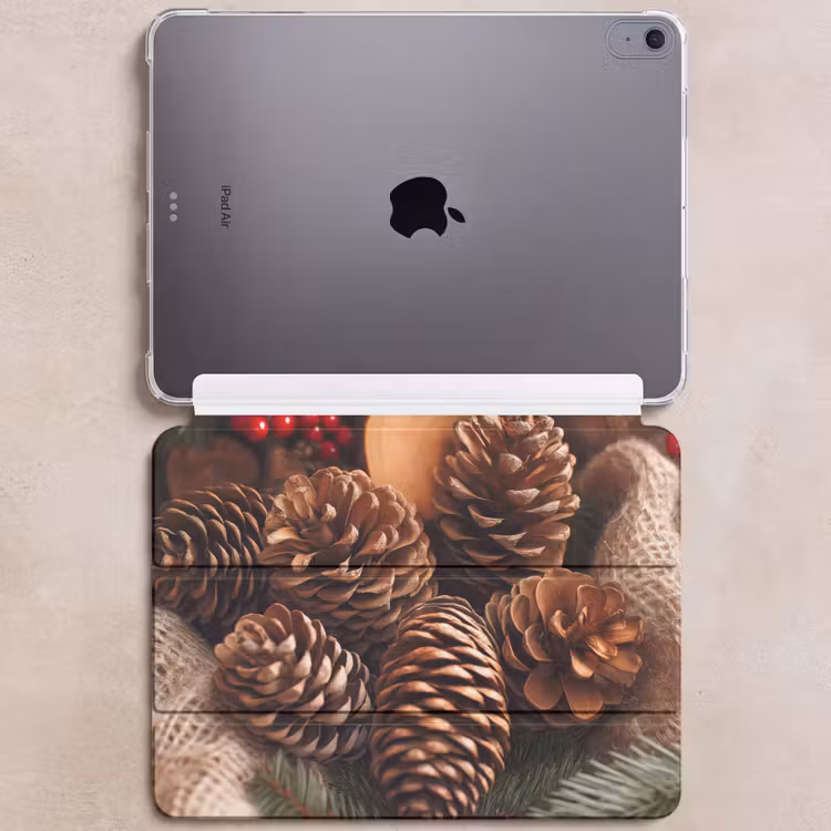 iPad hoes - Dennenappels - Boom - Winter - Natuur - Bruin — 6