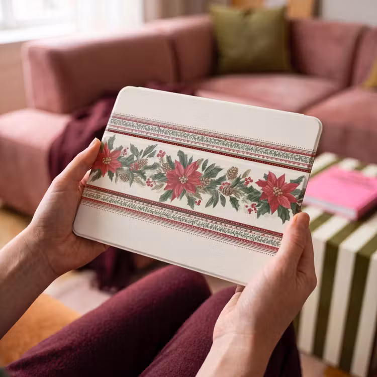 iPad hoes - Kerststrook - Poinsettia - Rood - Groen — 4