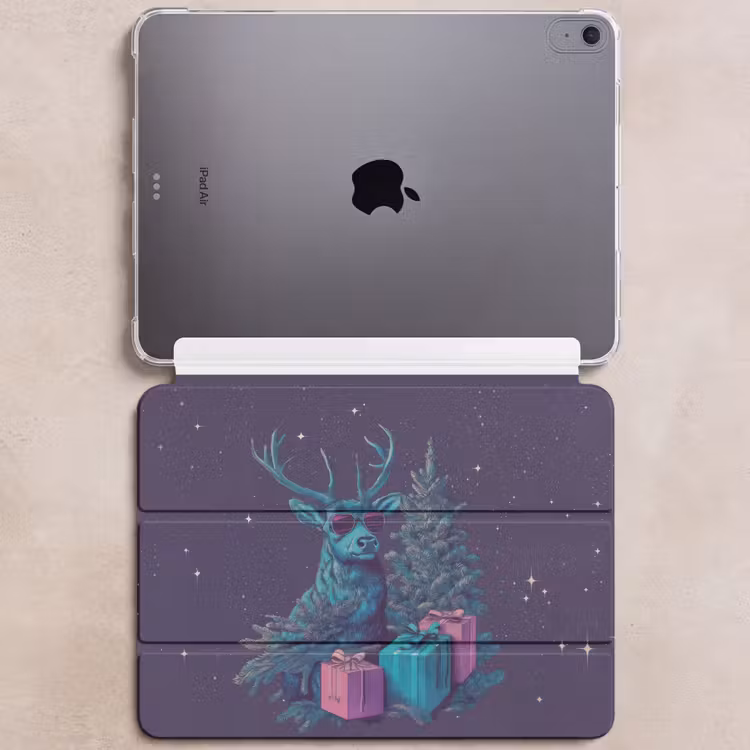 iPad hoes - Rendier - Zonnebril - Neon - Kerstboom — 6