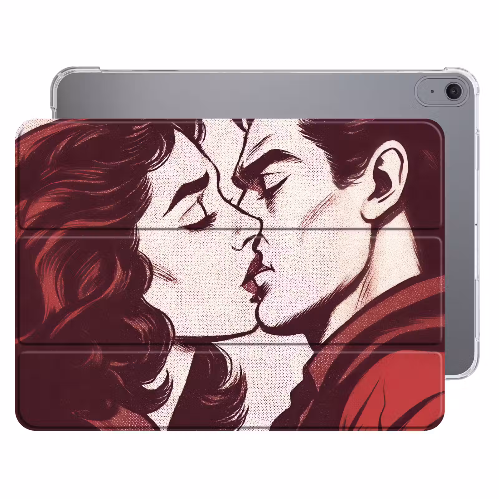 iPad hoes - Kussen - Personen - Retro - Bordeaux — 1