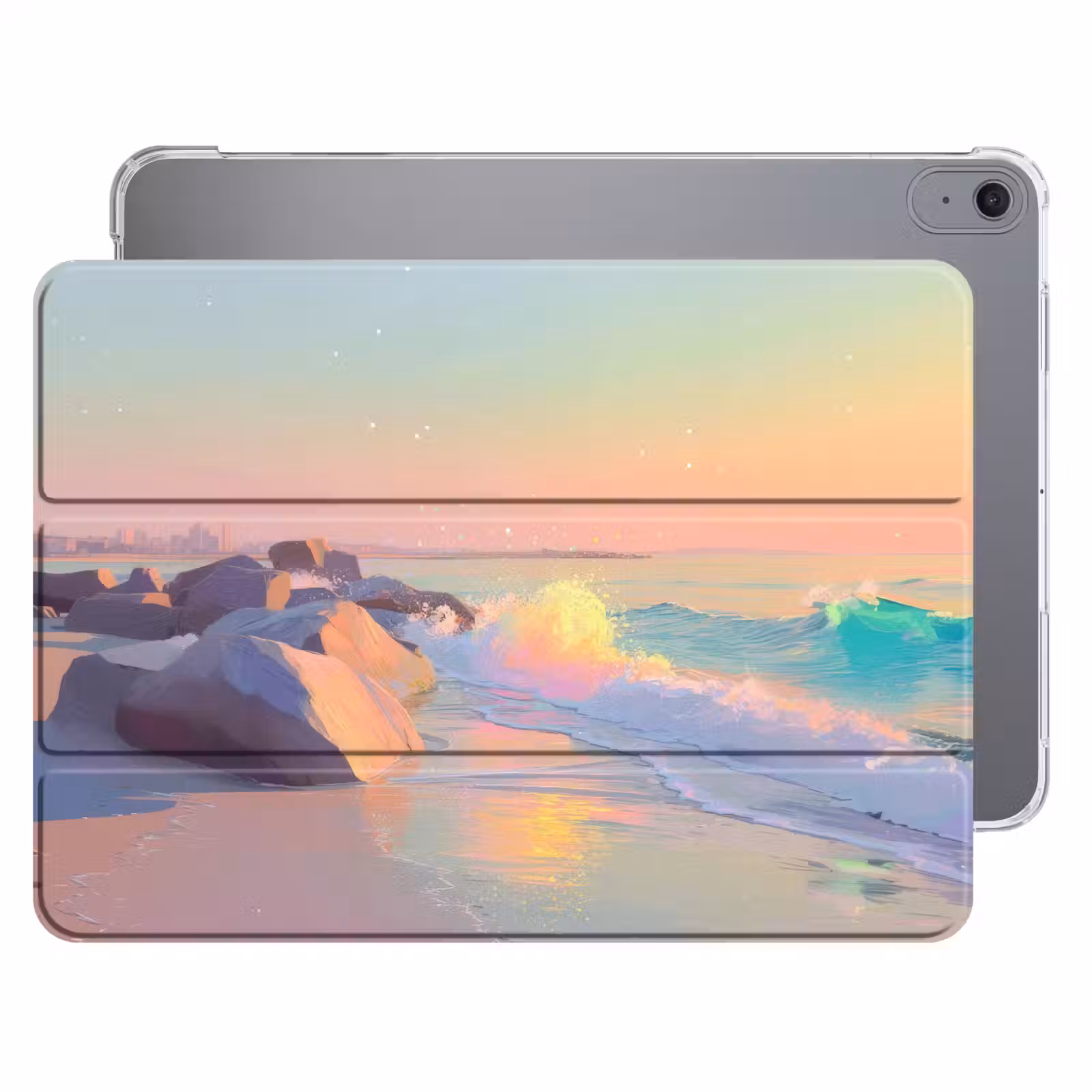 iPad hoes - Zomerlicht - Strand - Fonkelende accenten — 1