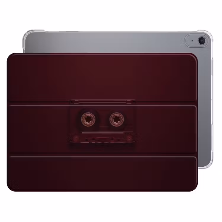 iPad hoes - Cassetteband - Bordeaux - Vintage — 1