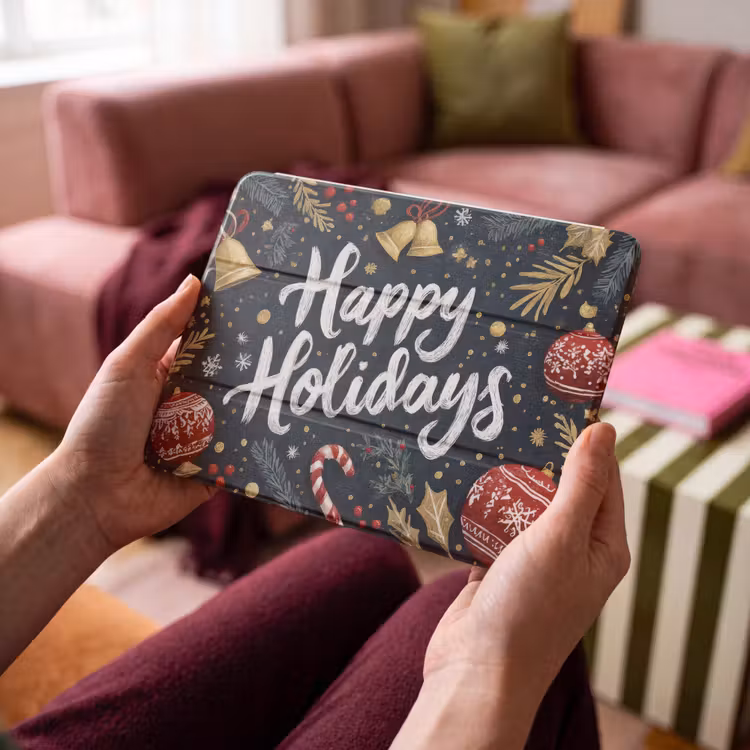 iPad hoes - Feestelijk - Kerstgroet - Kleurrijk — 4