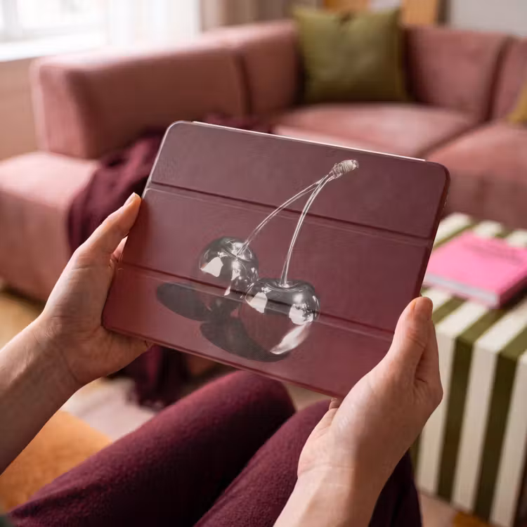 iPad hoes - Kersen - Glanzend - Bordeaux — 4
