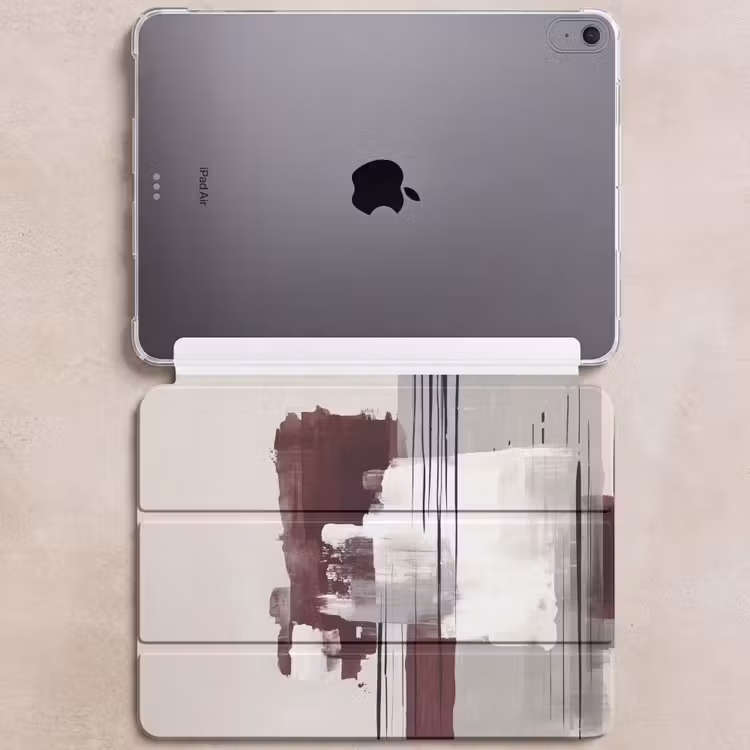 iPad hoes - Penseelstreken - Abstract - Lijnen - Rood — 6