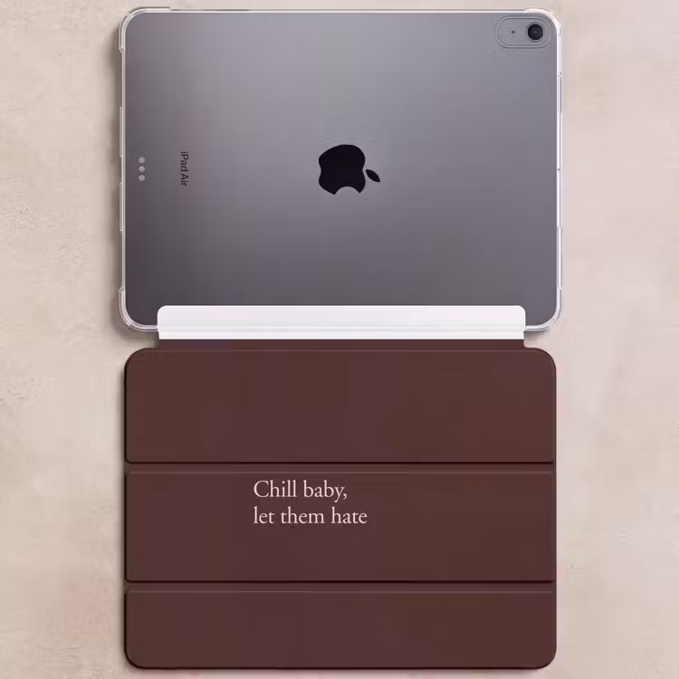 iPad hoes - Tekst - Rood - Minimalistisch — 6