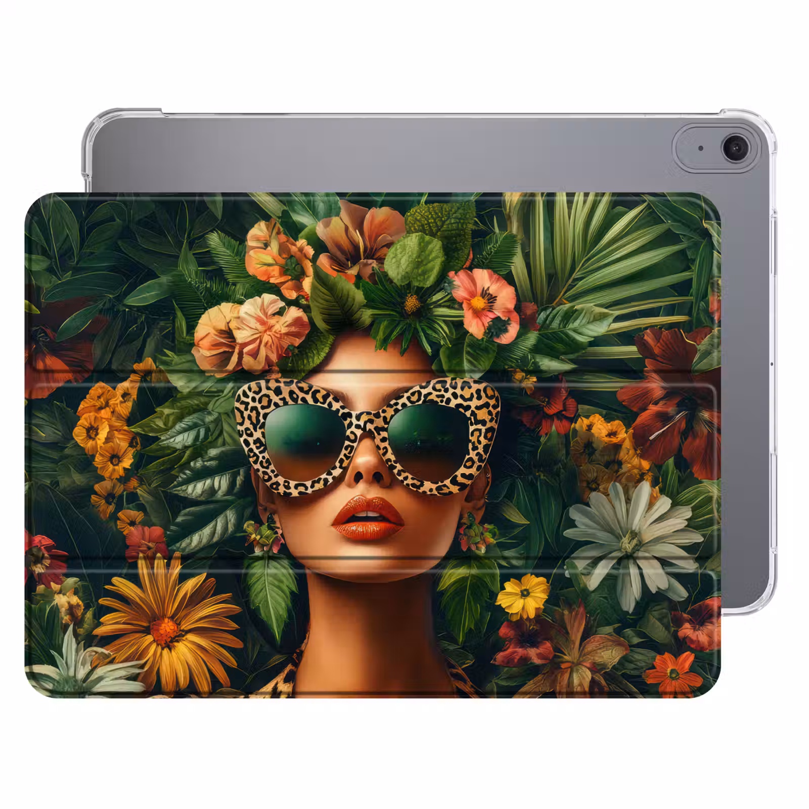 iPad hoes - Vrouw - Panterprint - Jungle - Natuur - Luxe — 1