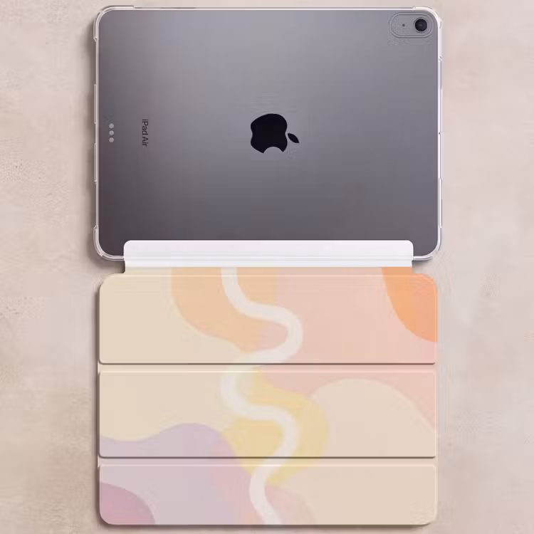 iPad hoes - Golvende vormen - Abstract - pastel — 6