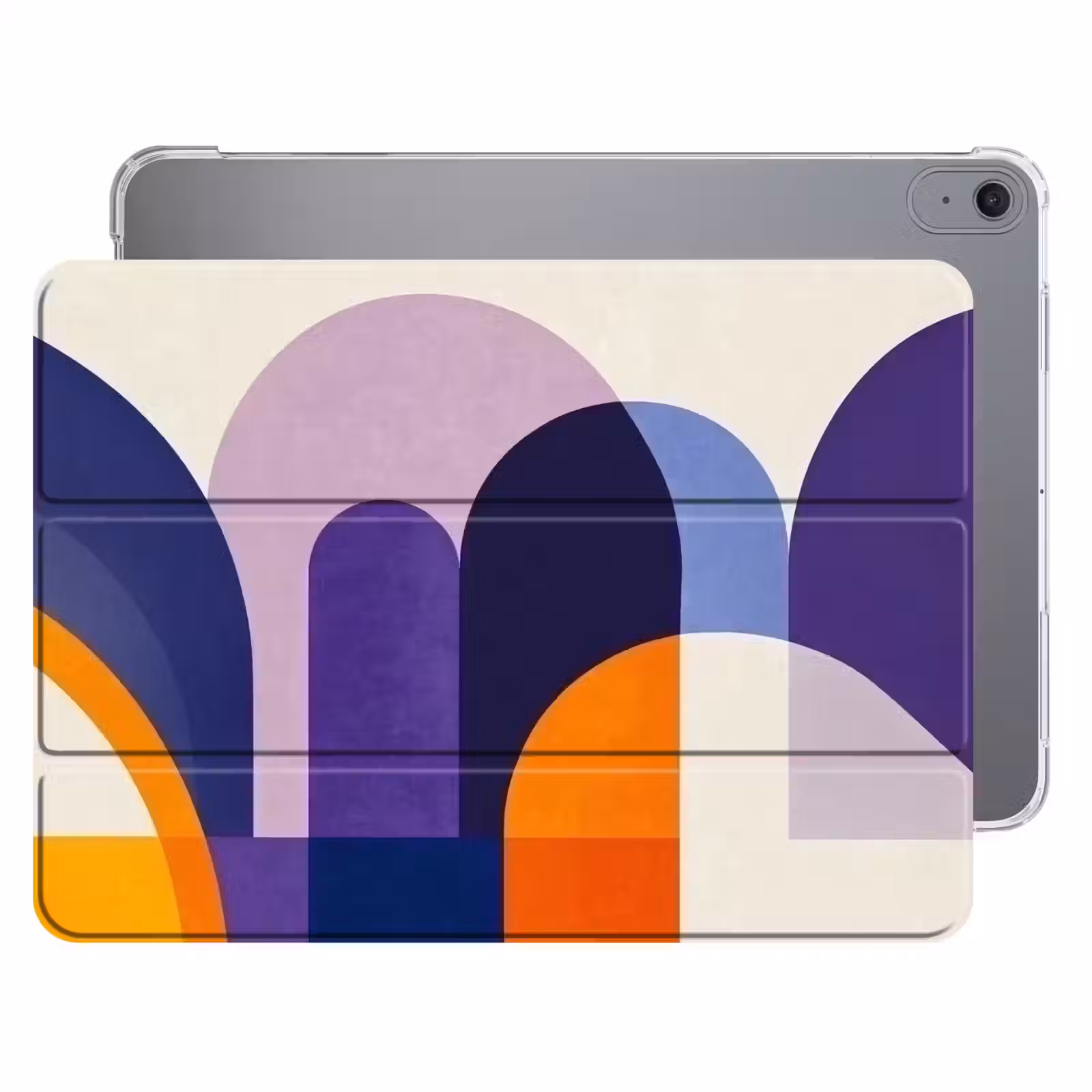 iPad hoes - Vormen - Abstract - Grafisch - Oranje — 1