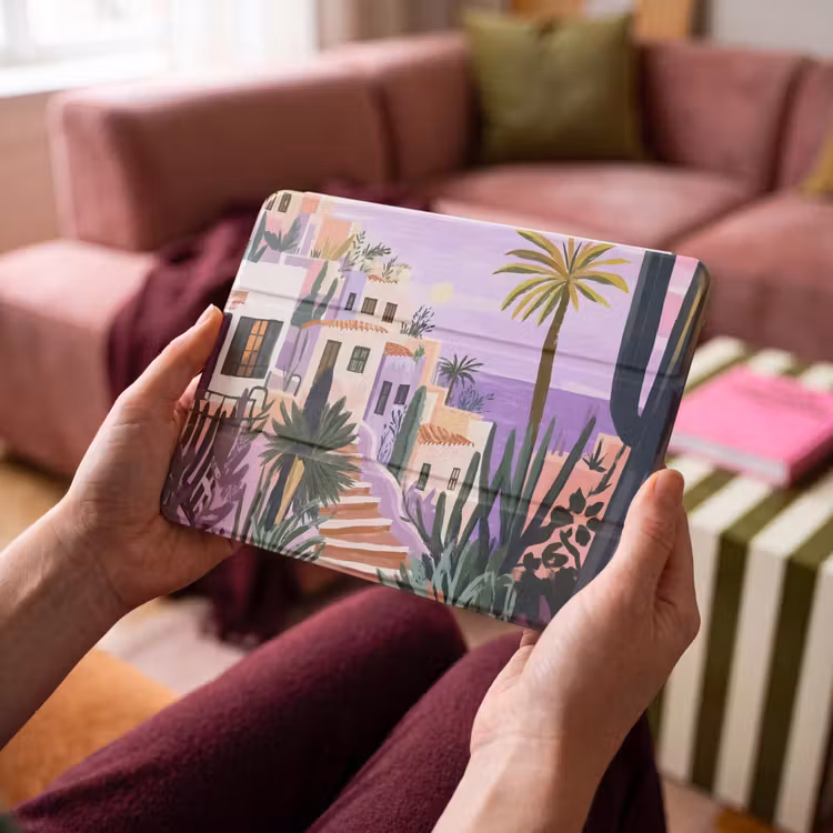 iPad hoes - Huizen - Minimalistisch - Palmbomen - Kust — 4