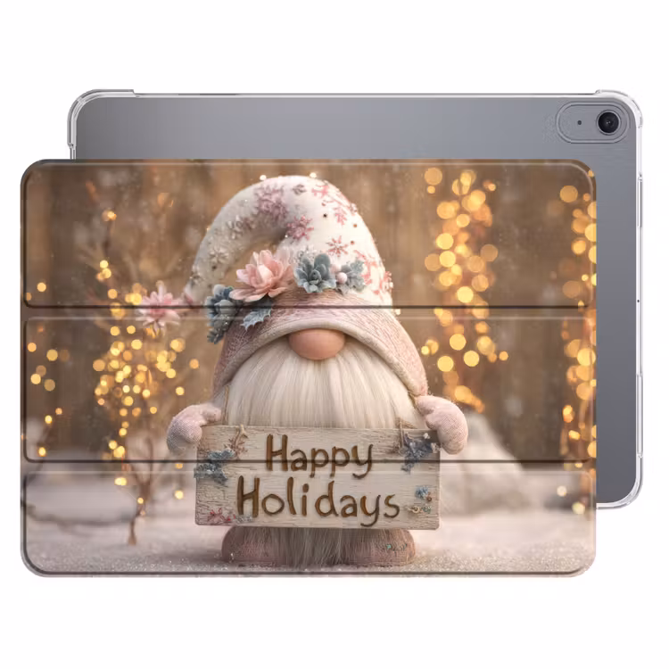 iPad hoes - Kerst - Gnome - Bord - Kleurrijk — 1