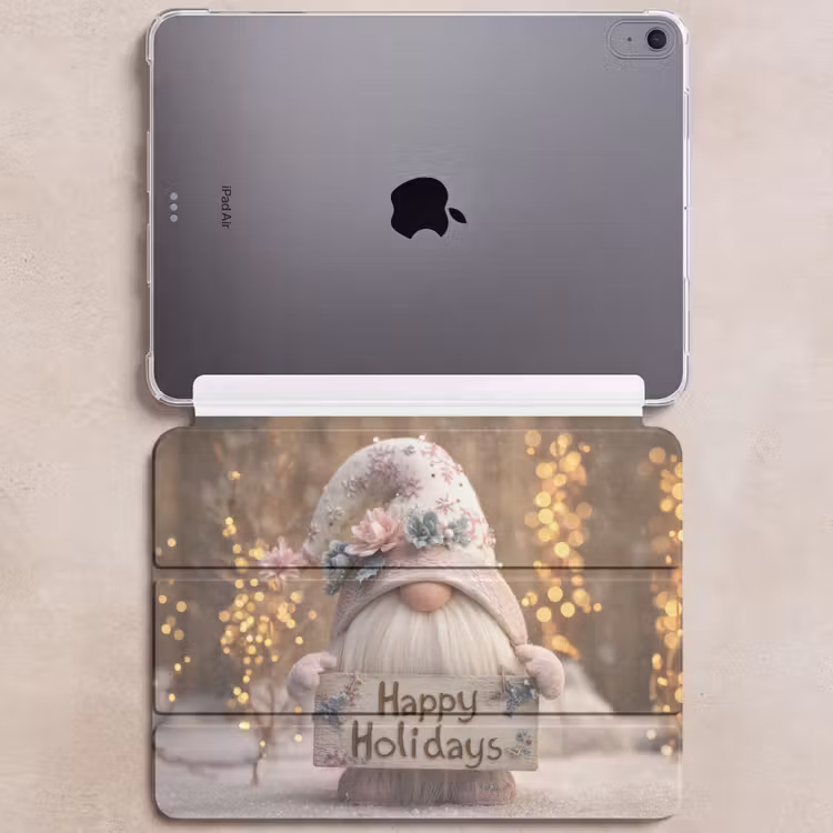 iPad hoes - Kerst - Gnome - Bord - Kleurrijk — 6