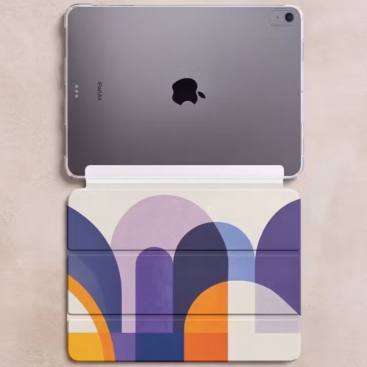 iPad hoes - Vormen - Abstract - Grafisch - Oranje — 6