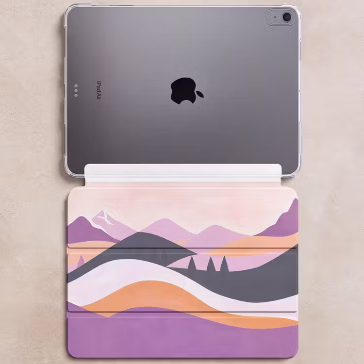 iPad hoes - Abstract - Heuvels - Bomen - Groen — 6