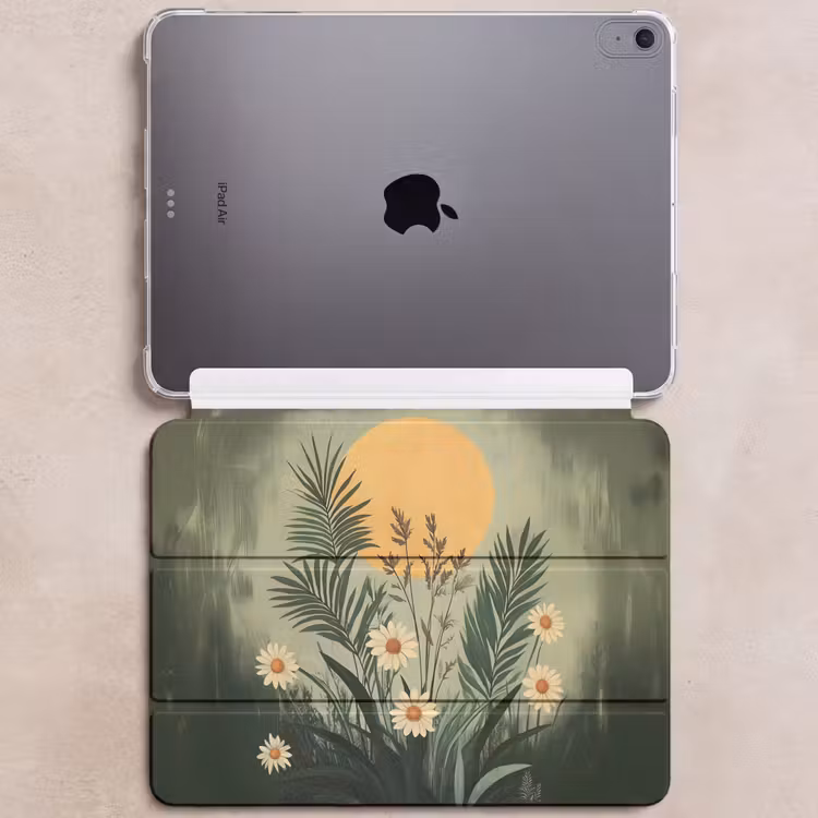 iPad hoes - Bloemen - Bladeren - Zon - Groen — 6