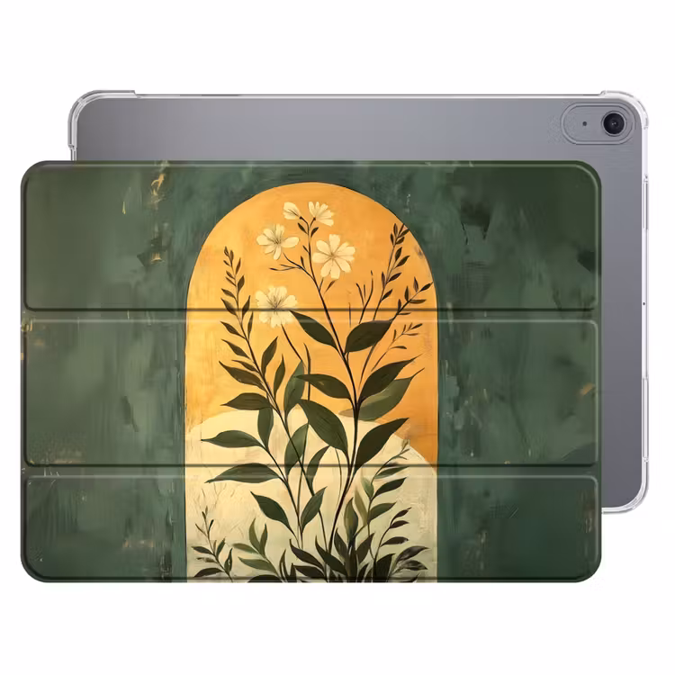 iPad hoes - Plant - Bloemen - Wit — 1