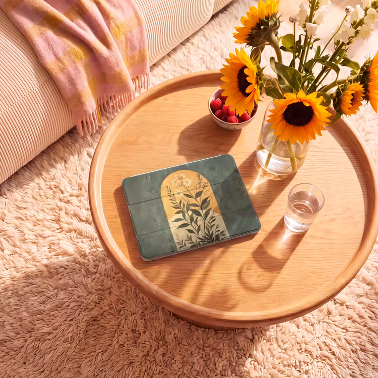 iPad hoes - Plant - Bloemen - Wit — 2